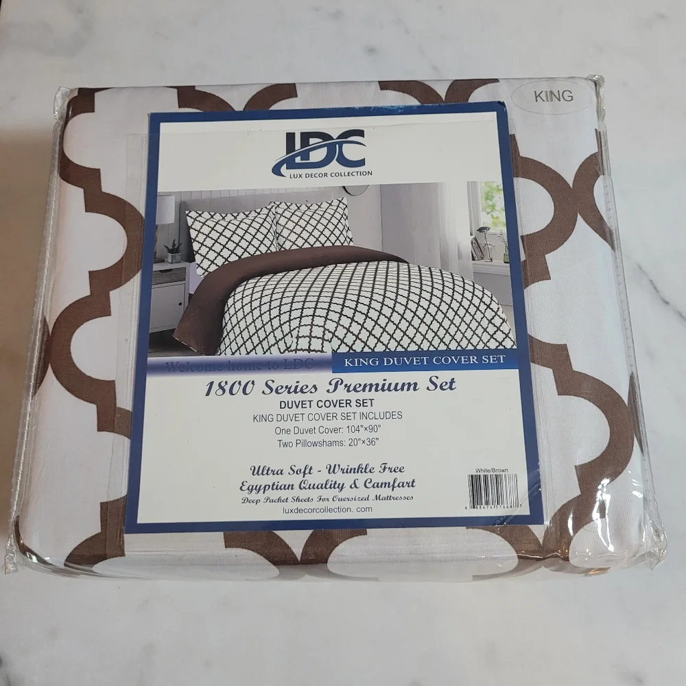 Lux Decor Collection Duvet Cover - 3 Pc King Duvet Cover Set